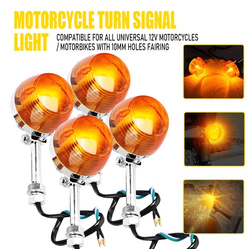 4pcs amber led - 4pcs, 6v