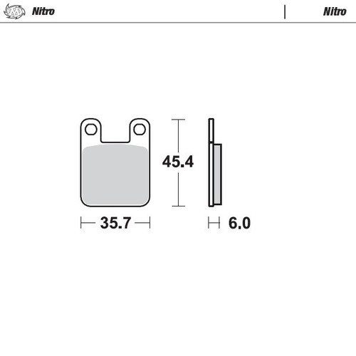 Moto master nitro - moto, rear