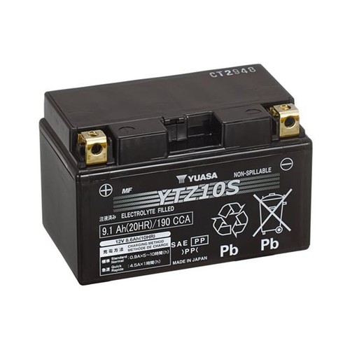 Yuasa sealed battery ytz10s - sealed,